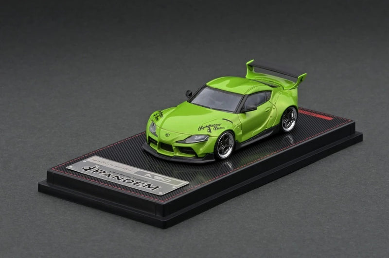 Ignition Model 1:64 Toyota GR Supra Pandem in Green Metallic