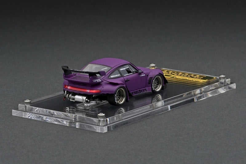 Ignition Model 1:64 Porsche 993 RWB Rotana in Matte Purple