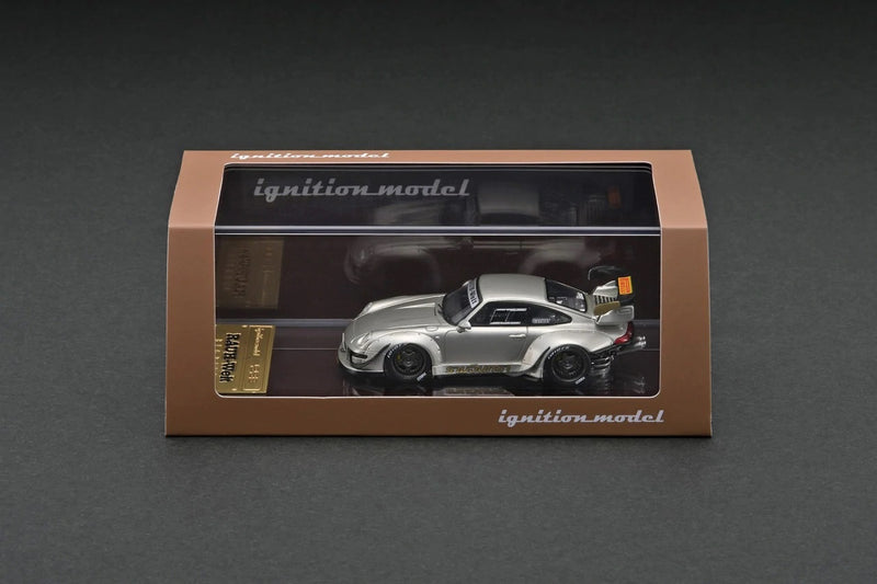 Ignition Model 1:64 Porsche 993 RWB in Silver