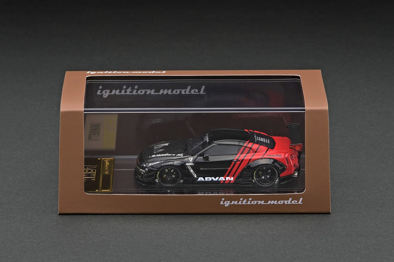 Ignition Model 1:64 Nissan Skyline GT-R R35 Liberty Walk Type 2 Advan Edition