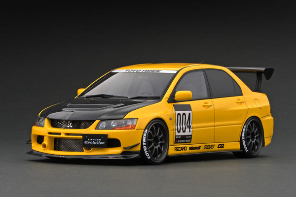 Ignition Model 1:18 Mitsubishi Lancer Evolution IX (CT9A) in Yellow