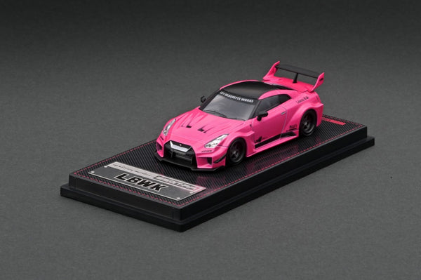 Ignition Model 1:64 Nissan Liberty Walk Silhouette Works 35GT-RR in Pink