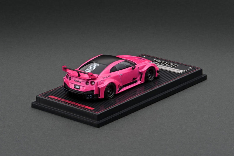 Ignition Model 1:64 Nissan Liberty Walk Silhouette Works 35GT-RR in Pink