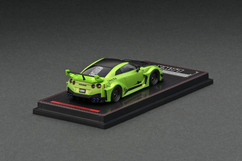 Ignition Model 1:64 Nissan Skyline 35GT-RR LB-Silhouette WORKS GT in Green Metallic