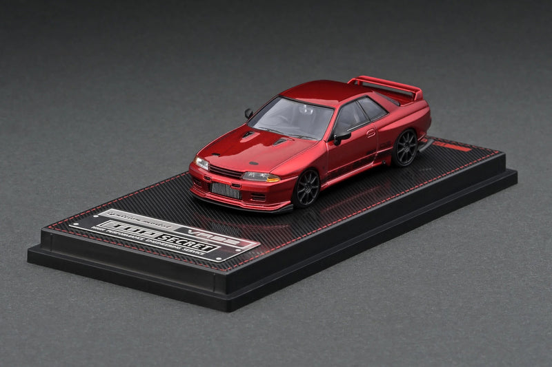 Ignition Model 1:64 Nissan Skyline GT-R (VR32) TOP SECRET in Red Metallic