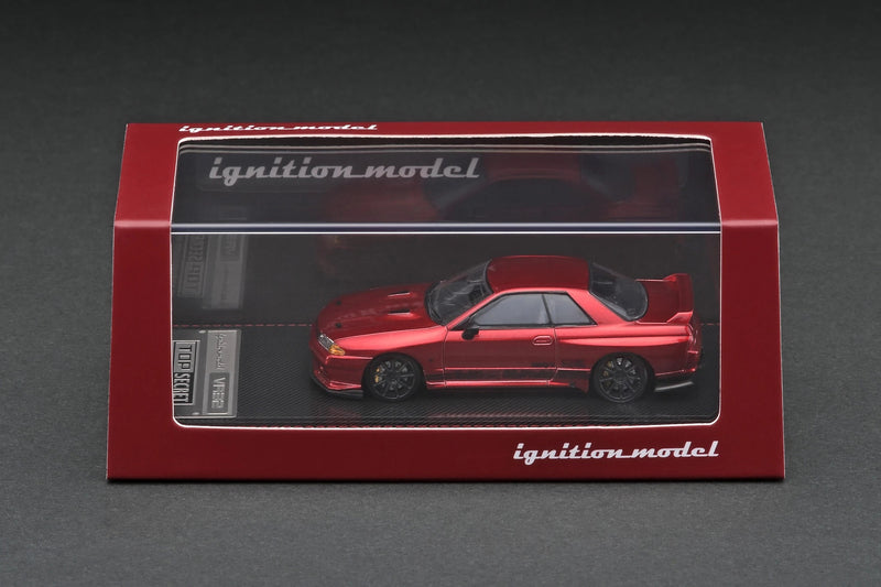 Ignition Model 1:64 Nissan Skyline GT-R (VR32) TOP SECRET in Red Metallic