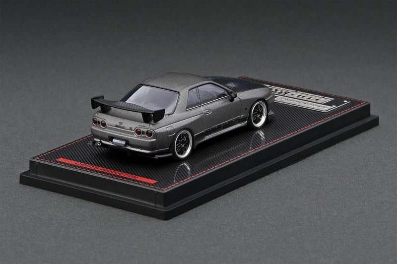 Ignition Model 1:64 Nissan Skyline GT-R (VR32) TOP SECRET in Titanium Gray