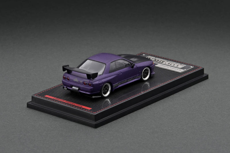 Ignition Model 1:64 Nissan Skyline GT-R (VR32) TOP SECRET in Matte Purple Metallic