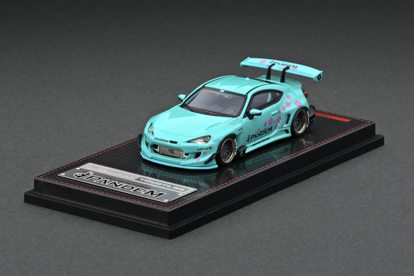 Ignition Model 1:64 Toyota 86 Pandem Widebody V3 in Light Blue