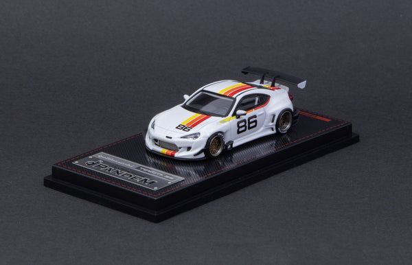 Ignition Model 1:64 Toyota 86 Pandem Widebody V3 in White