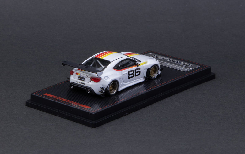 Ignition Model 1:64 Toyota 86 Pandem Widebody V3 in White