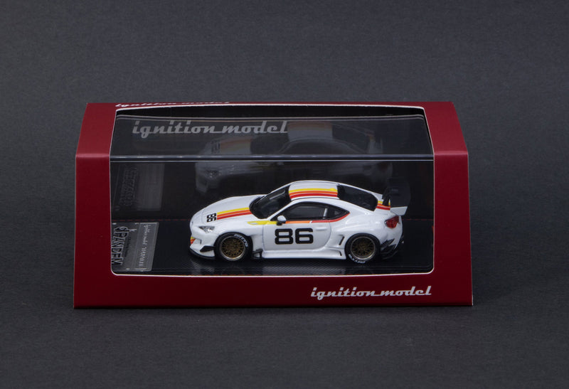 Ignition Model 1:64 Toyota 86 Pandem Widebody V3 in White