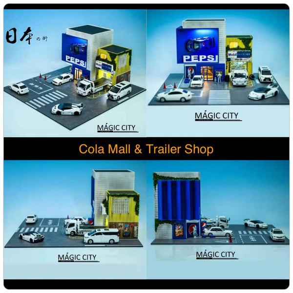 Magic City 1:64 Cola Mall and Trailer Shop Diorama