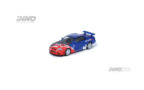 INNO Models 1:64 Nissan Skyline GT-R (R34) R-TUNE Concept Tokyo Auto Salon 2001