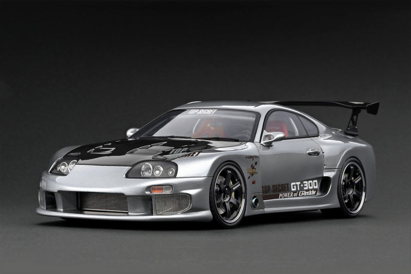 Ignition Model 1:18 Toyota Supra (JZA80) Top Secret GT300 in Silver