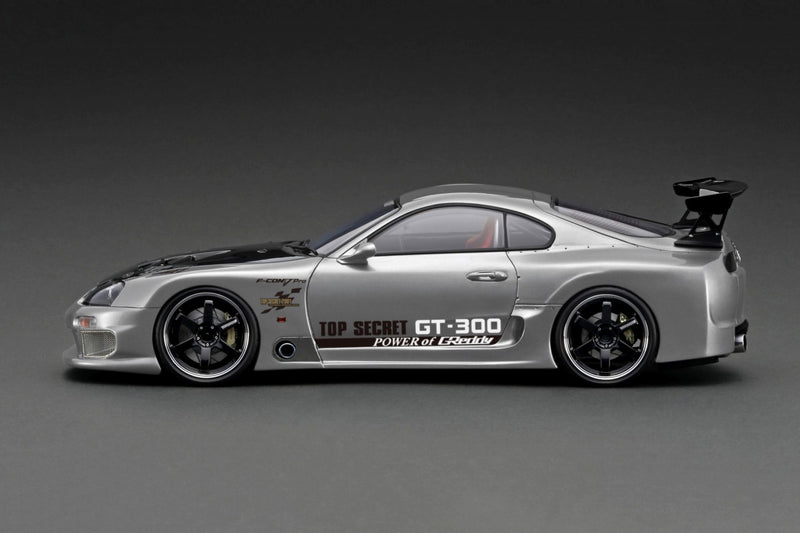 Ignition Model 1:18 Toyota Supra (JZA80) Top Secret GT300 in Silver