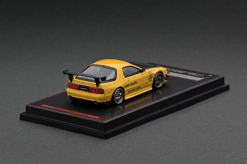 Ignition Model 1:64 Mazda RX-7 (FC3S) RE Amemiya in Yellow