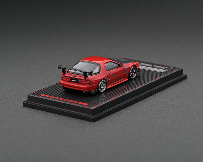 Ignition Model 1:64 Mazda RX-7 (FC3S) RE Amemiya in Red Metallic