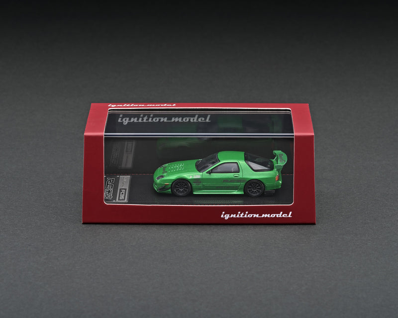 Ignition Model 1:64 Mazda RX-7 (FC3S) RE Amemiya in Green Metallic