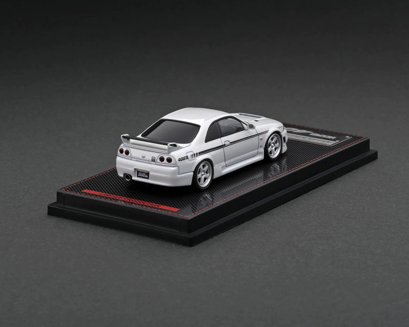 Ignition Model 1:64 Nissan Skyline GT-R (R33) 400R in Pearl White