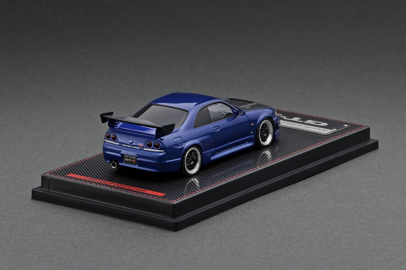 Ignition Model 1:64 Nissan Skyline GT-R (R33) in Blue Metallic