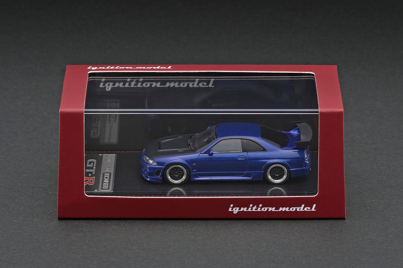 Ignition Model 1:64 Nissan Skyline GT-R (R33) in Blue Metallic