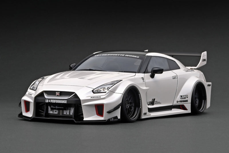 Ignition Model 1:43 Nissan Skyline GT 35GT-RR Liberty Walk in White