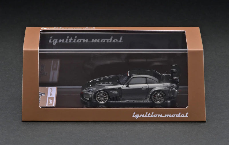 Ignition Model 1:64 Honda S2000 (AP1) J's Racing in Gun Metallic