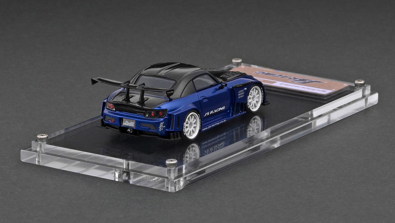 Ignition Model 1:64 Honda S2000 (AP1) J's Racing in Blue Metallic