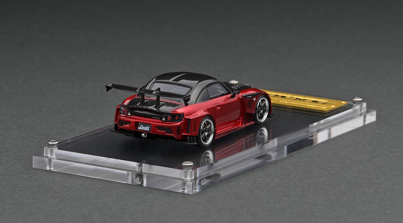 Ignition Model 1:64 Honda S2000 (AP1) J's Racing in Red Metallic