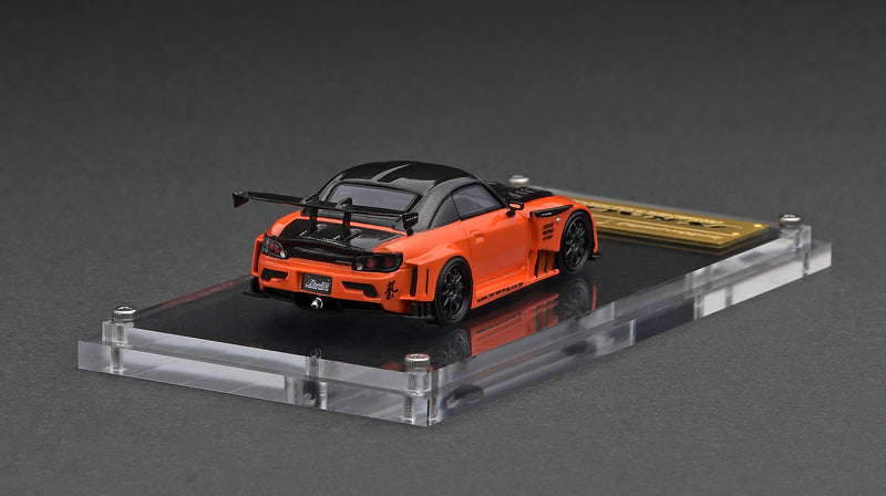 Ignition Model 1:64 Honda S2000 (AP1) J's Racing in Orange Metallic