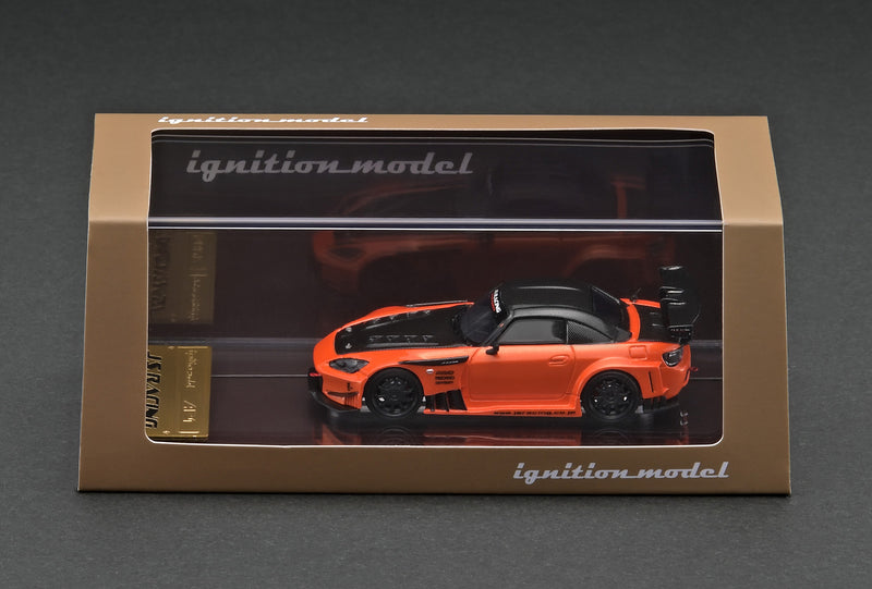 Ignition Model 1:64 Honda S2000 (AP1) J's Racing in Orange Metallic