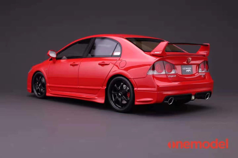 One Model 1:18 Honda Civic Type-R FD2 Mugen in Red