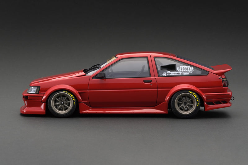 Ignition Model 1:18 Toyota AE86 RWB in Red