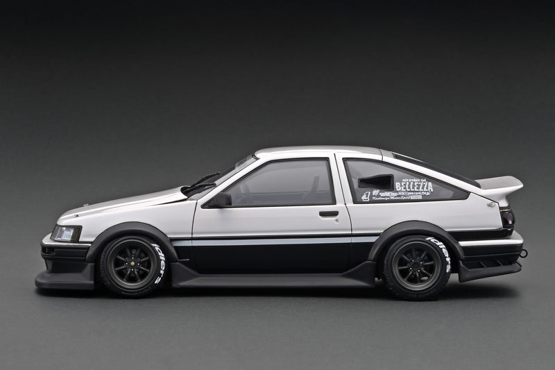 Ignition Model 1:18 Toyota AE86 RWB in White & Black