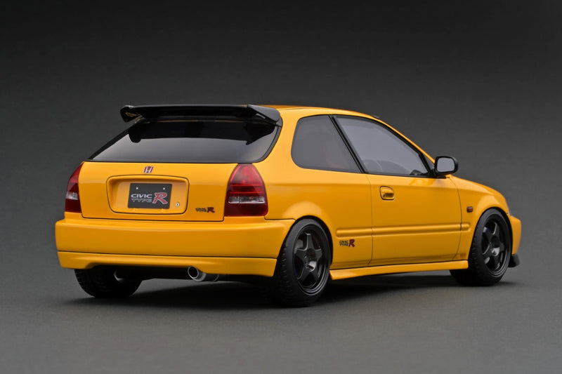 Ignition Model 1:18 Honda Civic (EK9) Type-R in Yellow