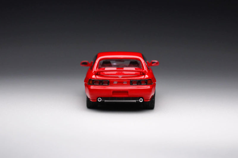 Peako Models 1:64 Toyota MR2 SW20 1996 in Red with Pop Up Headlights