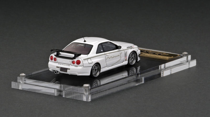 Ignition Model 1:64 Nissan Skyline GT-R (R34) Mine's in White