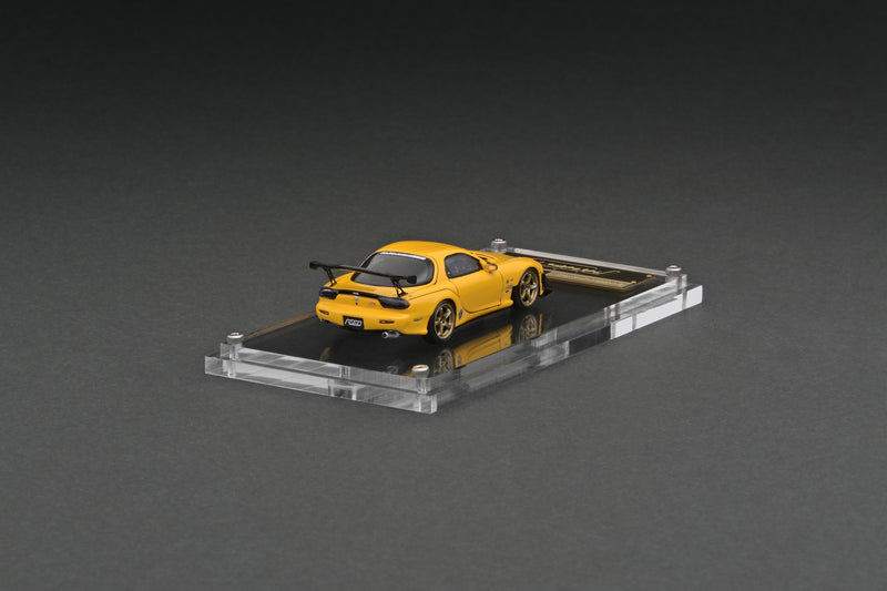 Ignition Model 1:64 Mazda RX-7 (FD3S) FEED in Yellow