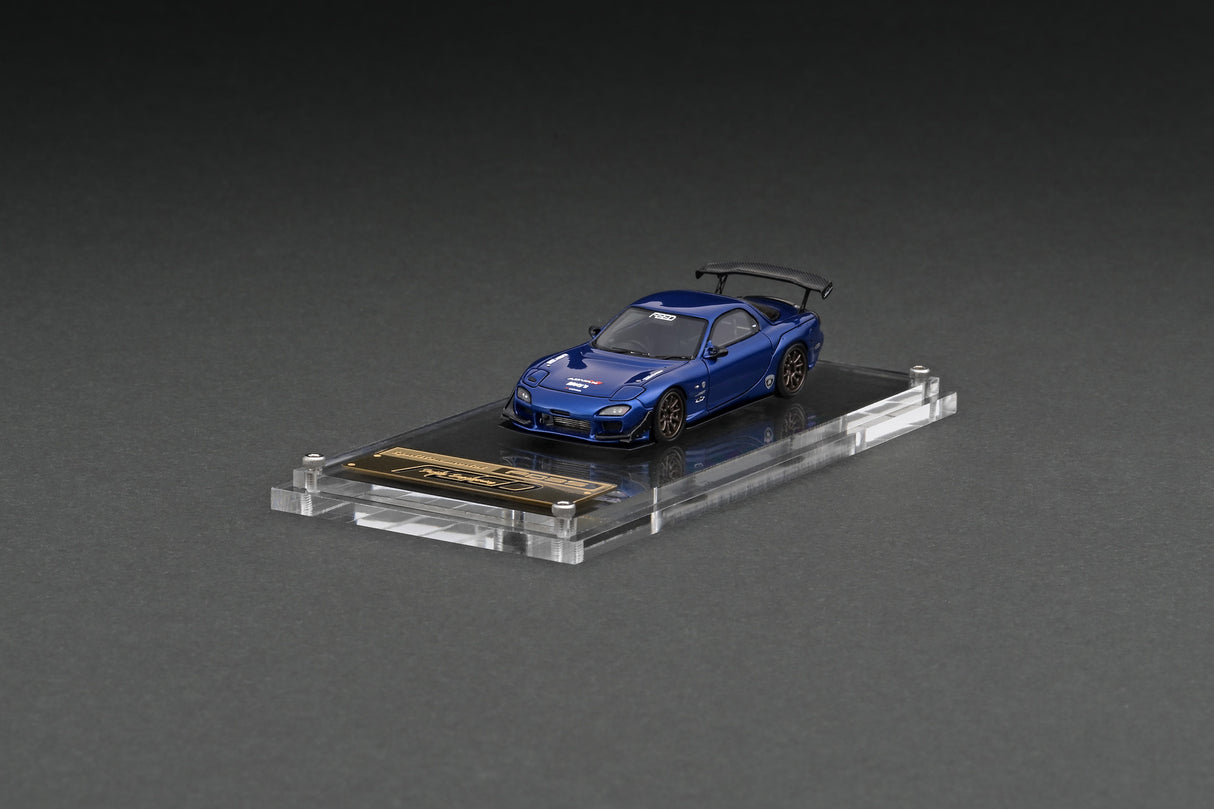 Ignition Model 1:64 Mazda RX-7 (FD3S) FEED in Blue