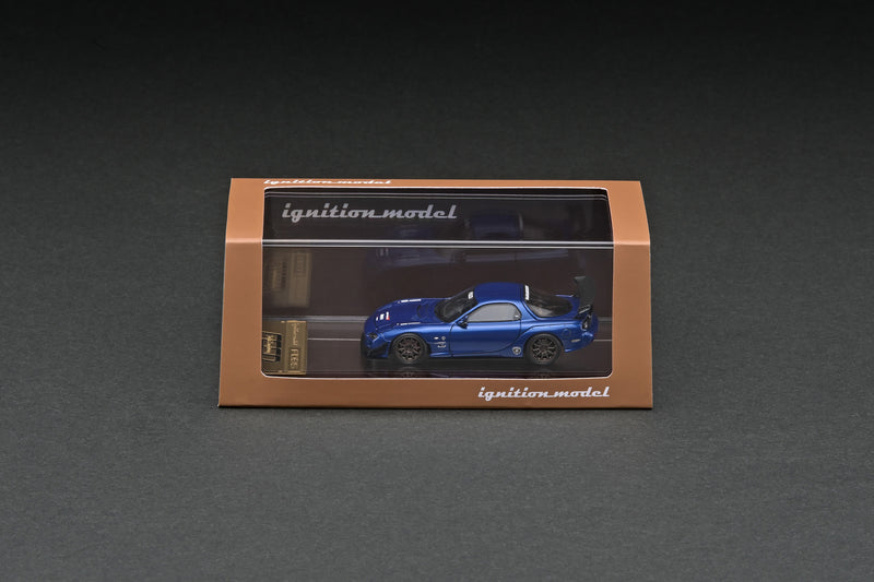 Ignition Model 1:64 Mazda RX-7 (FD3S) FEED in Blue