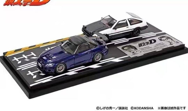 Initial D Set Volume 7 Toshiya  Shiroshima S2000 VS Akumi Fujiwara Trueno