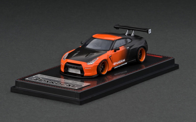 *PREORDER* Ignition Model 1:64 Nissan Skyline (R35) GT-R Pandem in Orange / Black