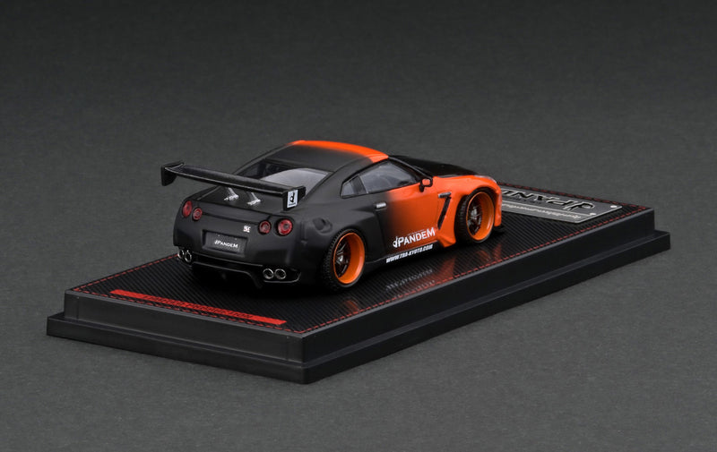 *PREORDER* Ignition Model 1:64 Nissan Skyline (R35) GT-R Pandem in Orange / Black