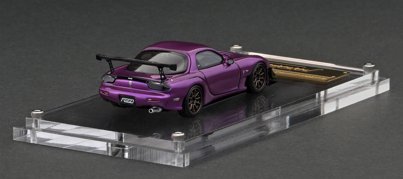 Ignition Model 1:64 Mazda RX-7 (FD3S) FEED in Purple Metallic