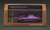 Ignition Model 1:64 Mazda RX-7 (FD3S) FEED in Purple Metallic