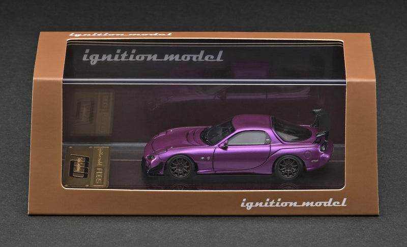 Ignition Model 1:64 Mazda RX-7 (FD3S) FEED in Purple Metallic