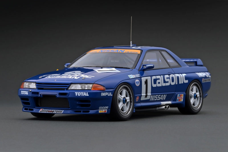 Ignition Model 1:18 Nissan Skyline GT-R (BNR32) CALSONIC