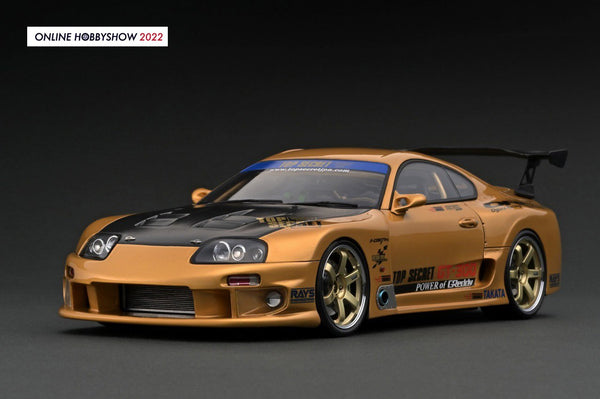 Ignition Model 1:18 Toyota Supra (JZA80) TOP SECRET "GT-300" in Gold