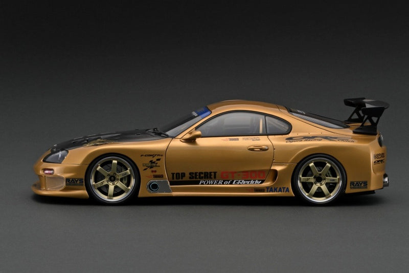 Ignition Model 1:18 Toyota Supra (JZA80) TOP SECRET "GT-300" in Gold